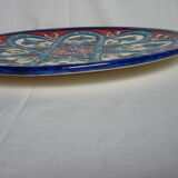 Flat enamelled geometrical patterns