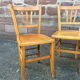 4 baumann bistro chairs brasserie no bentwood