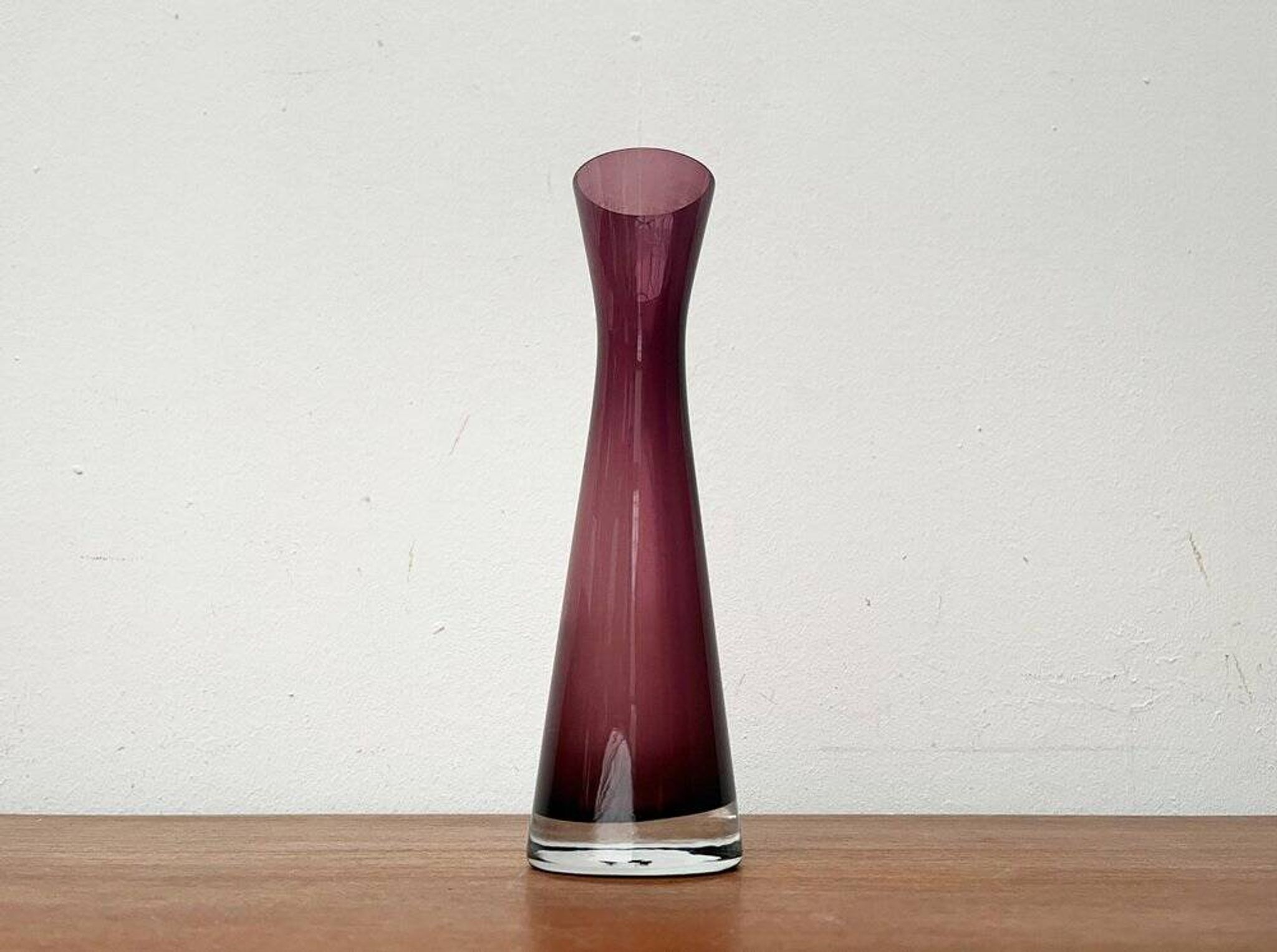 Mid-century glass vase Diabolo by Ingrid Glas, Germany, 1960s