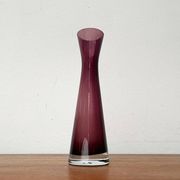 Mid-century glass vase Diabolo by Ingrid Glas, Germany, 1960s