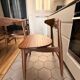 Dining table + 6 chairs inspired by Hans J. Wegner CH30 – rosewood wood