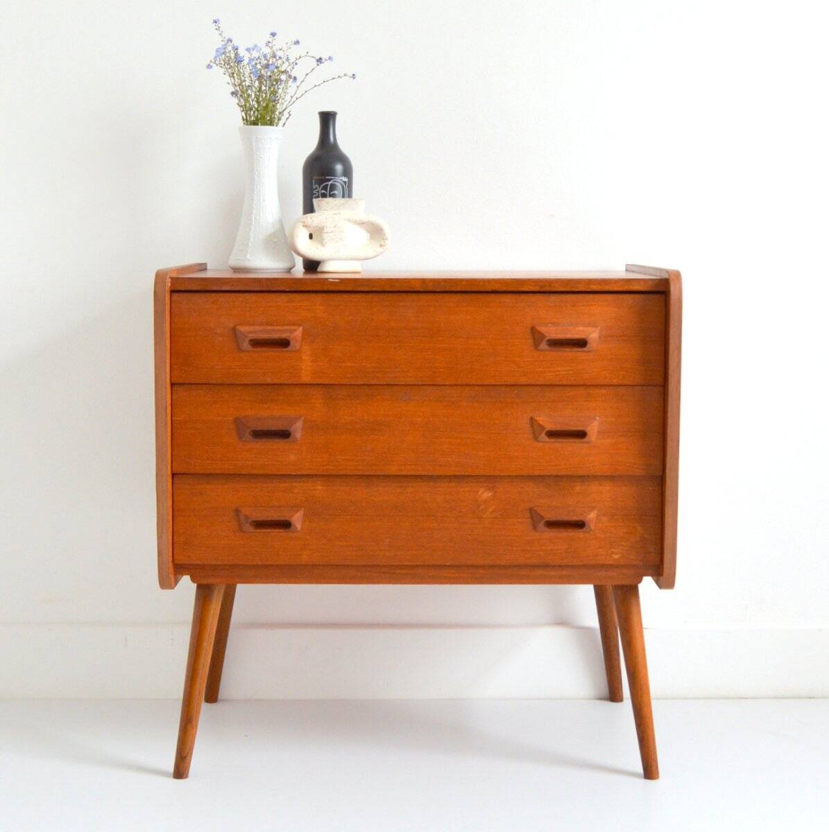 Scandinavian / Danish teak chest of drawers 1960s