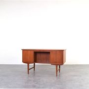 Mid-Century Modern Danish Teak Executive Desk, 1960s
