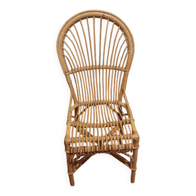Chaise bambou/rotin