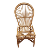 Chaise bambou/rotin