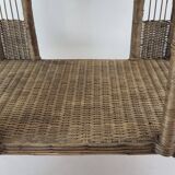 Wicker & rattan serving trolley 1900