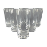 Set of 6 Baccarat crystal orangeade glasses