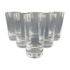 Set of 6 Baccarat crystal orangeade glasses