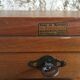 Radia oak curtain binder vintage 1950
