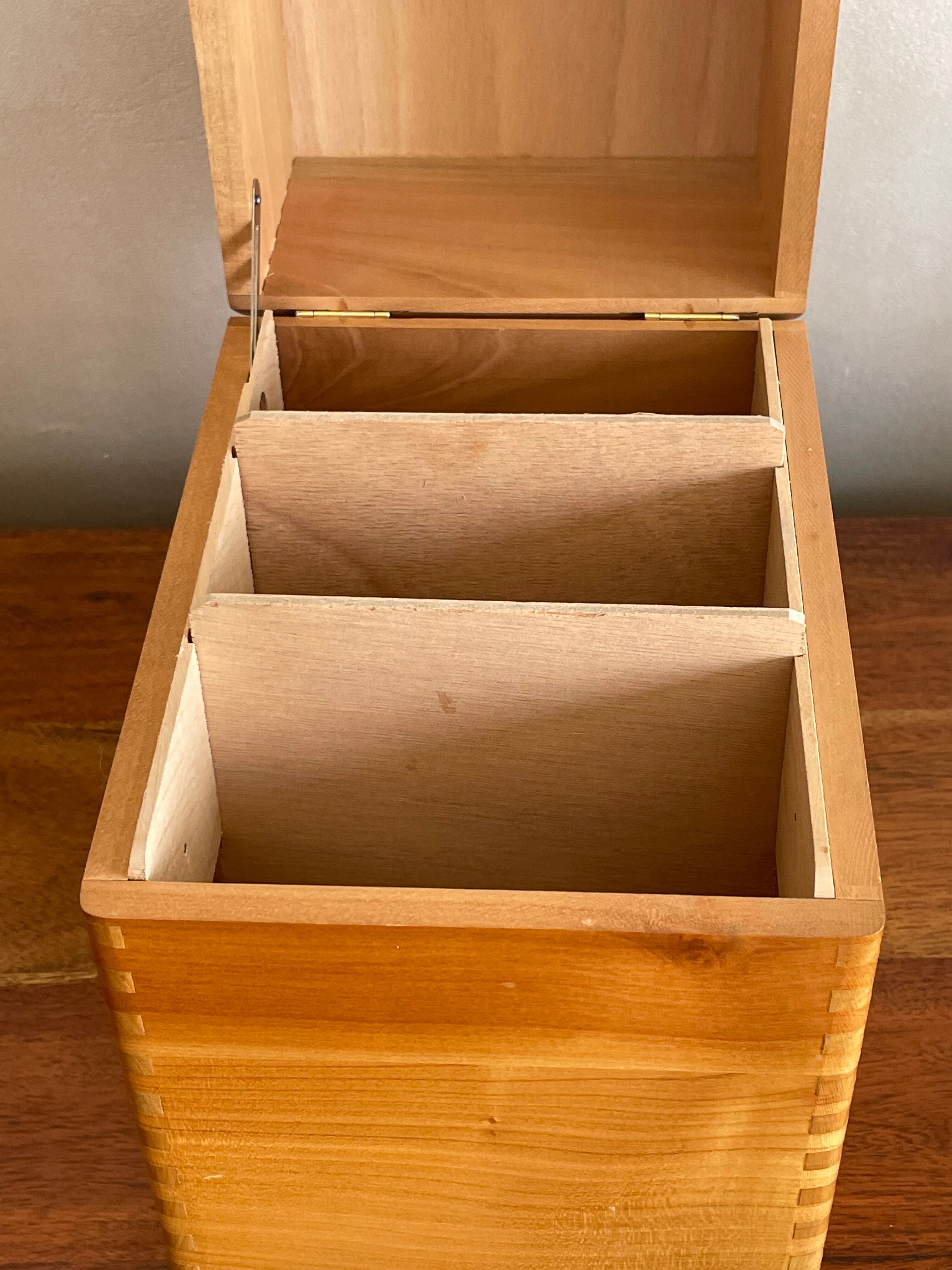 Wood binder box