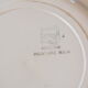 6 flat plates from the 50s Salins model Jocelyne