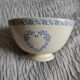 Niderviller iron earth bowl heart model cross stitch