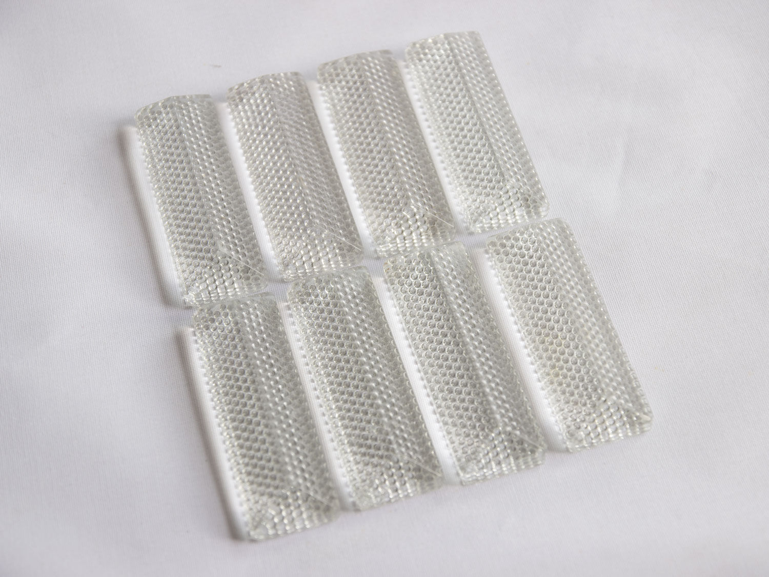 Lot of 8 glass knife holders