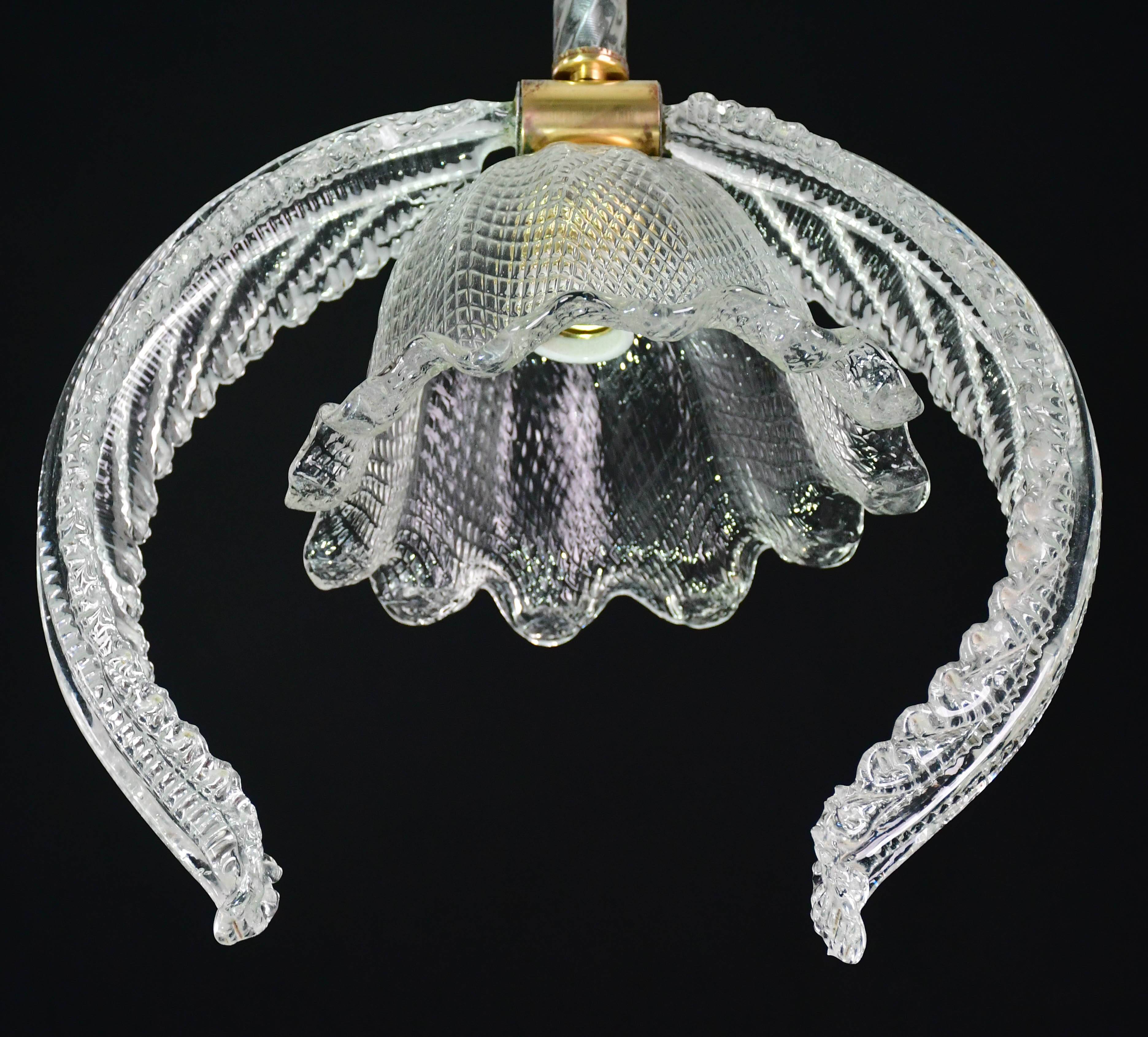 "Angel" Barovier e Toso pendant light, 1950s
