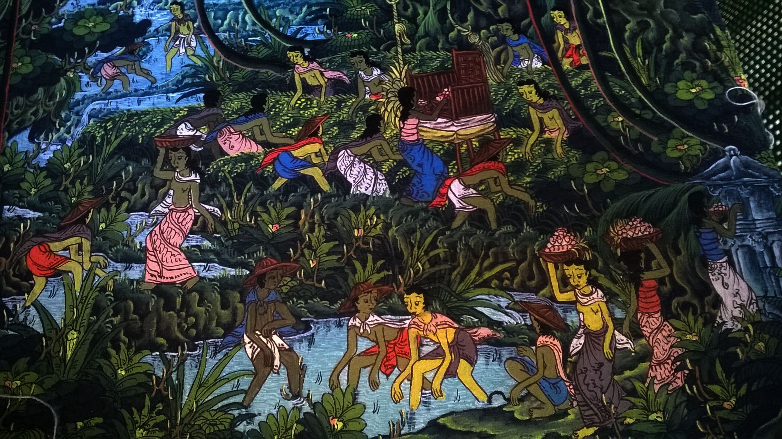 Exotic painting
