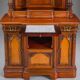 Buffet néo-baroque allemand en noyer et acajou, années 1890