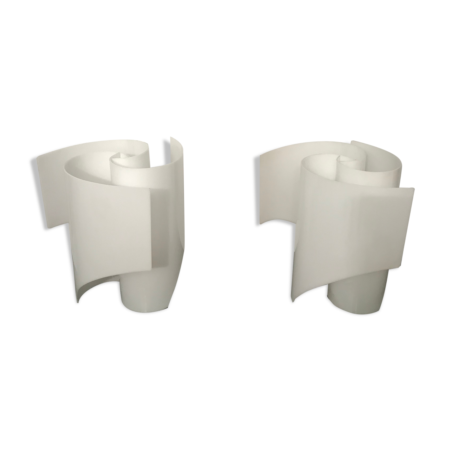 Pair of "Anemone" lamps, Podovo & Bocci, Valenti 1972