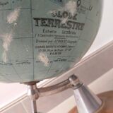 Terrestrial globe drawn by j forest edited by girard barrere & thomas