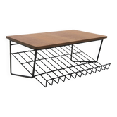 Étagère murale scandinave en teck, Suède 1960