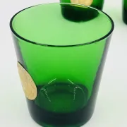 Lot de 4 verres publicitaires Byrrh & Dubonnet