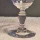 2 Verres a eau/Vin anciens à fines cotes - Cristal de Baccarat