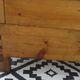 Large antique wardrobe in solid walnut