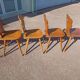 Lot 8 chairs bistro brasserie chalet mountain deco