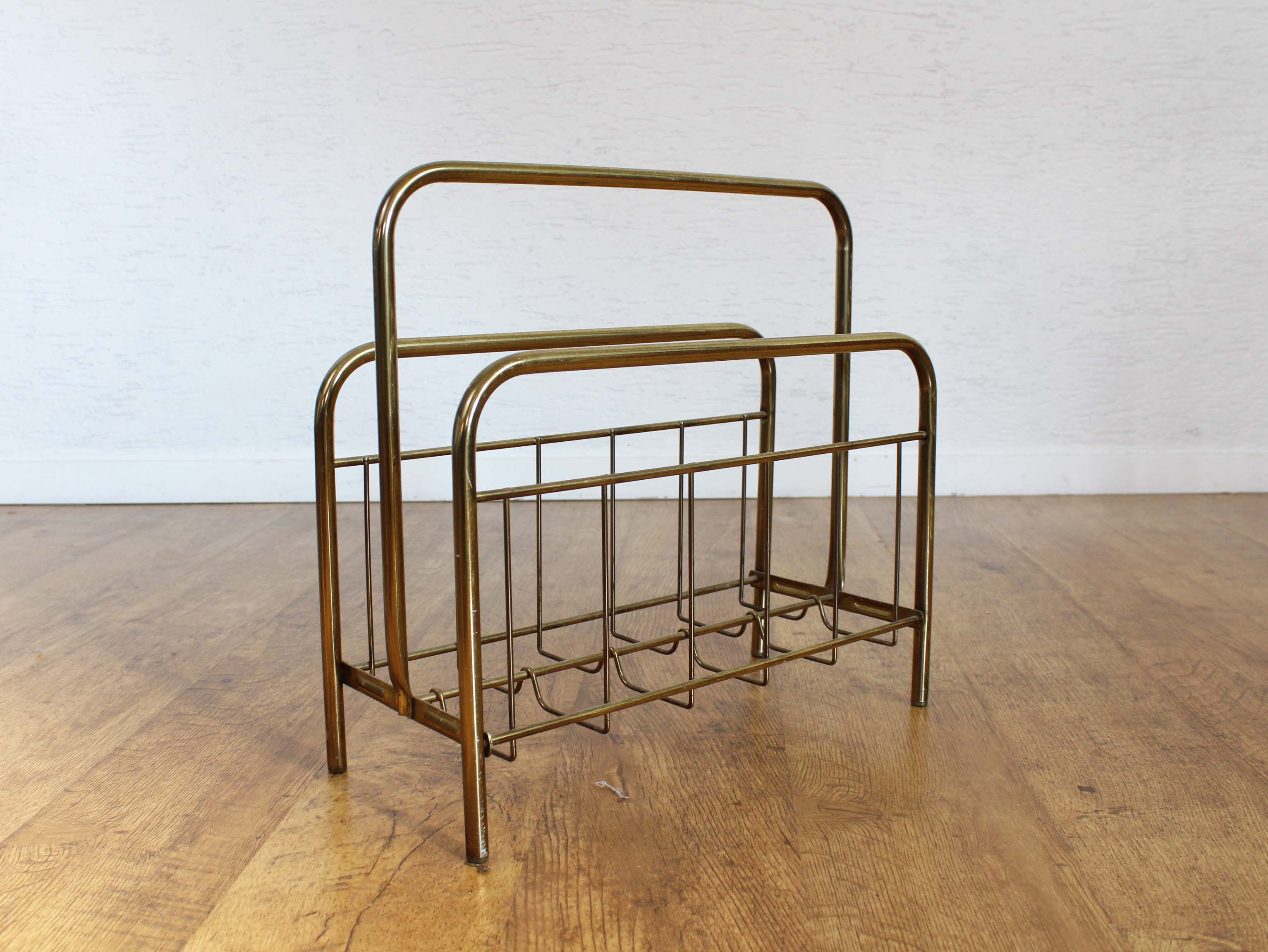 Magazines vintage brass metal door