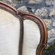 Fauteuil bergère à oreilles Louis XV