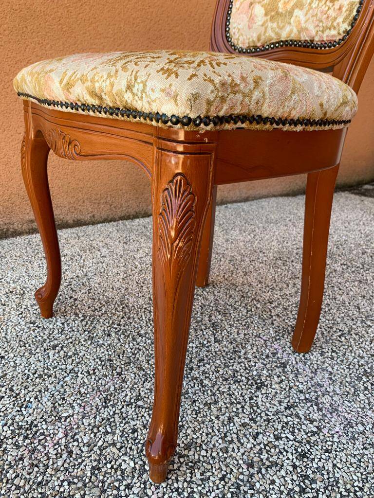 6 Louis XV style chairs