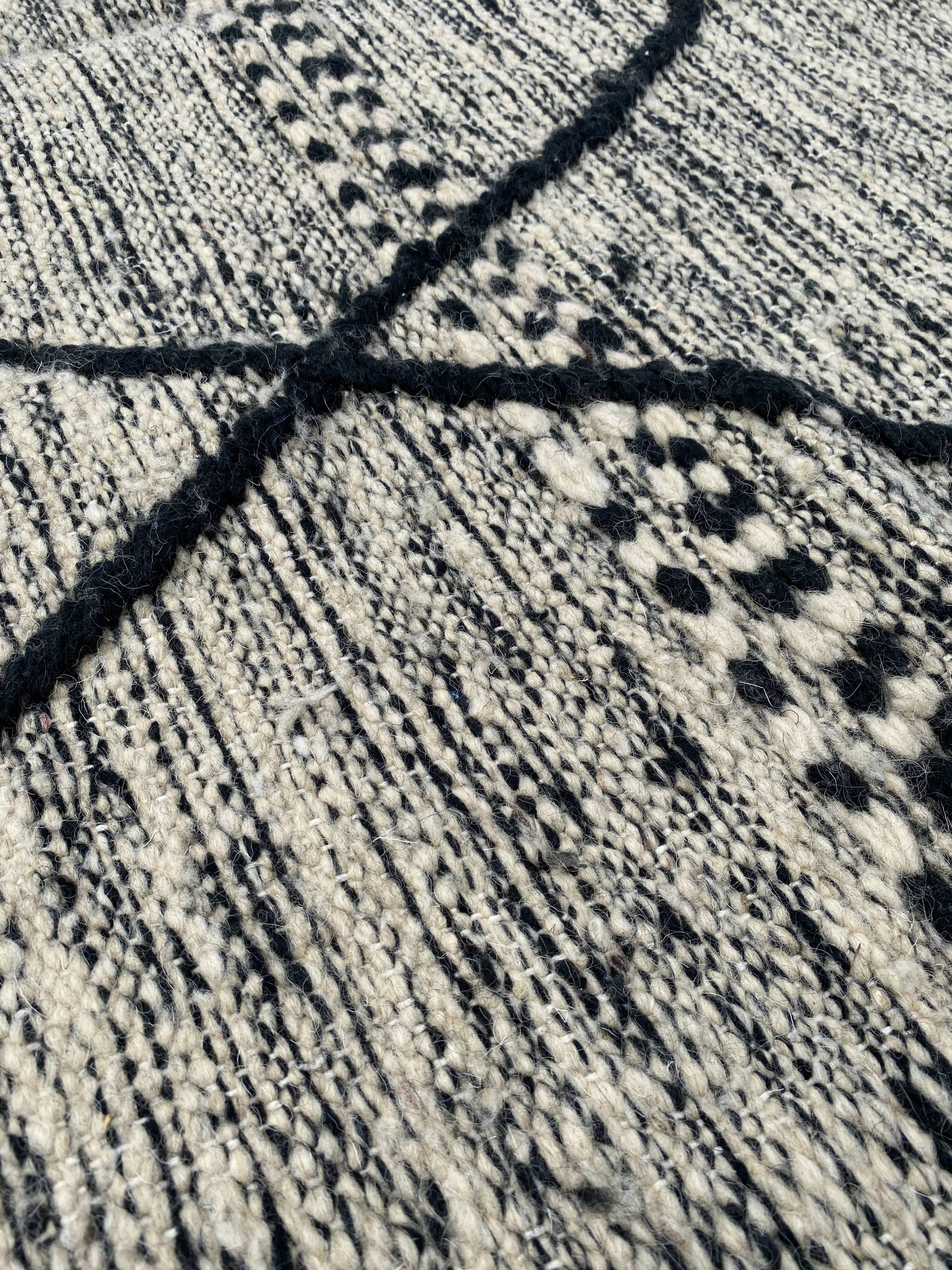 Kilim wool rug in wool 150x270 cm