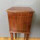 Louis XVI bedside table in mahogany with five drawers.