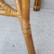 Pair of vintage rattan armchairs