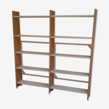 Double-sided workshop shelf