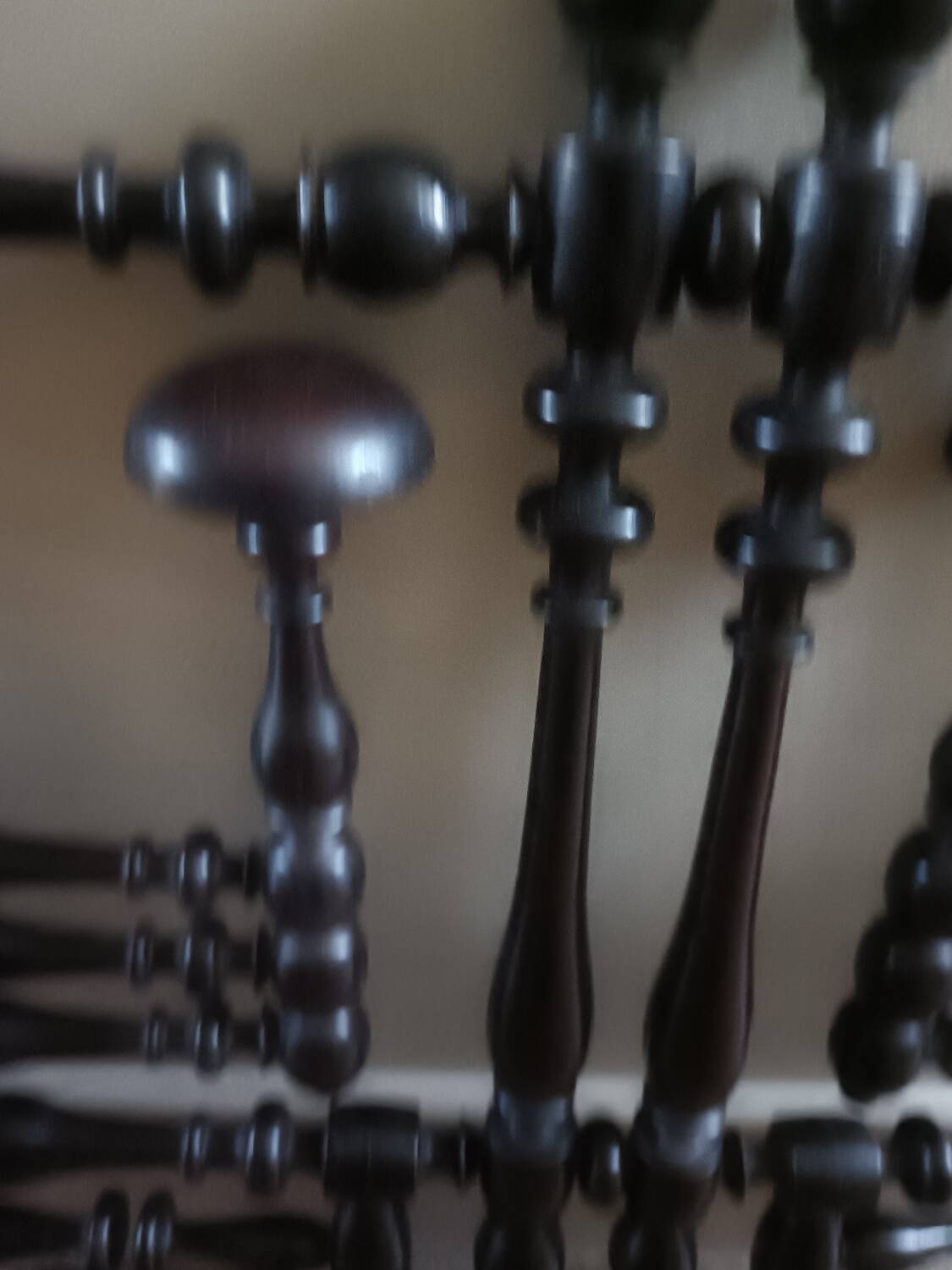 Napoleon III style wall-mounted coat rack