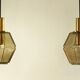 Pair of Lamps by Glashütte Limburg, Germany 1970s