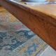 Table de ferme en chêne massif Français.240 x100 patiné avec deux tiroirs.