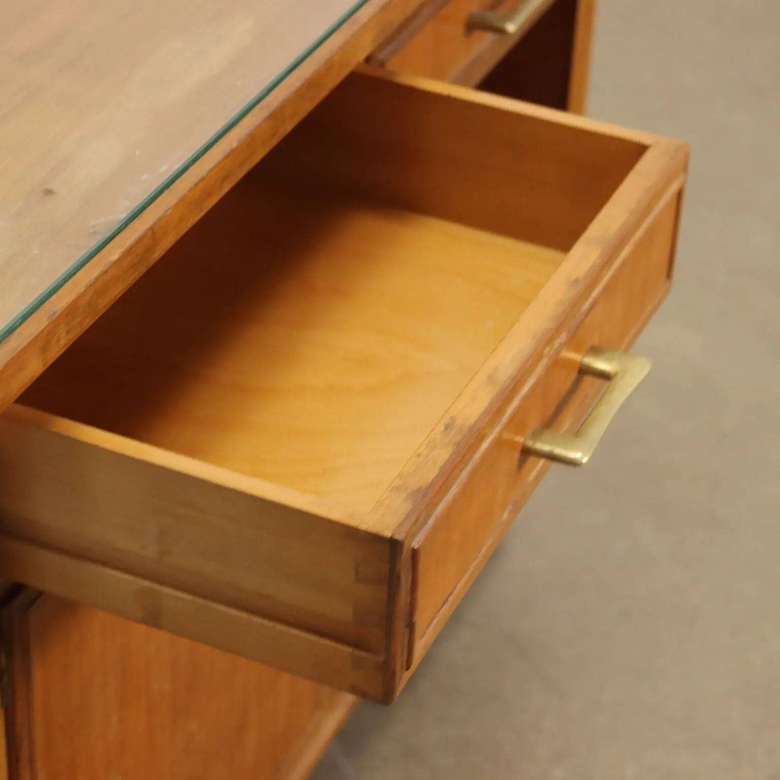 Mahogany furniture Italy 1950s