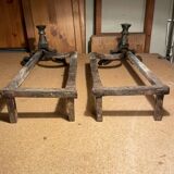 Pair of old andirons