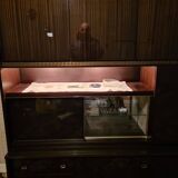 Large lacquered wooden sideboard from the 80s