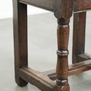 Chaise antique lorraine du XVIIIe siècle en chêne