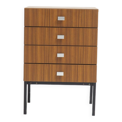 Petit meuble à tiroirs de Pierre Guariche pour Meurop, années 1960