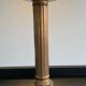Baccarat crystal candle holder and copper