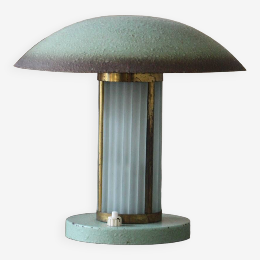 Lampe design champignon art déco vers 1930 | Selency
