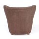 Terry fabric wing chair
