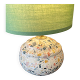 Vintage terrazzo table lamp