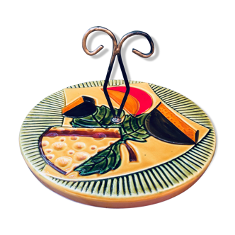 Plateau de service pour fromages Vintage