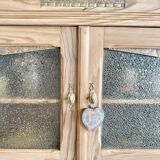 Console vitrée art déco