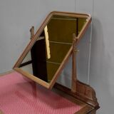 Coiffeuse en noyer massif, style Louis XVI 1900/1920