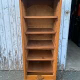 Curtain bookcase